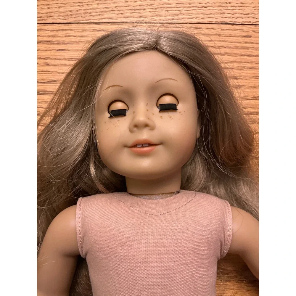 American Girl Truly Me #24 Doll Blonde Hair Brown Eyes Freckles Clothes Boot Lot